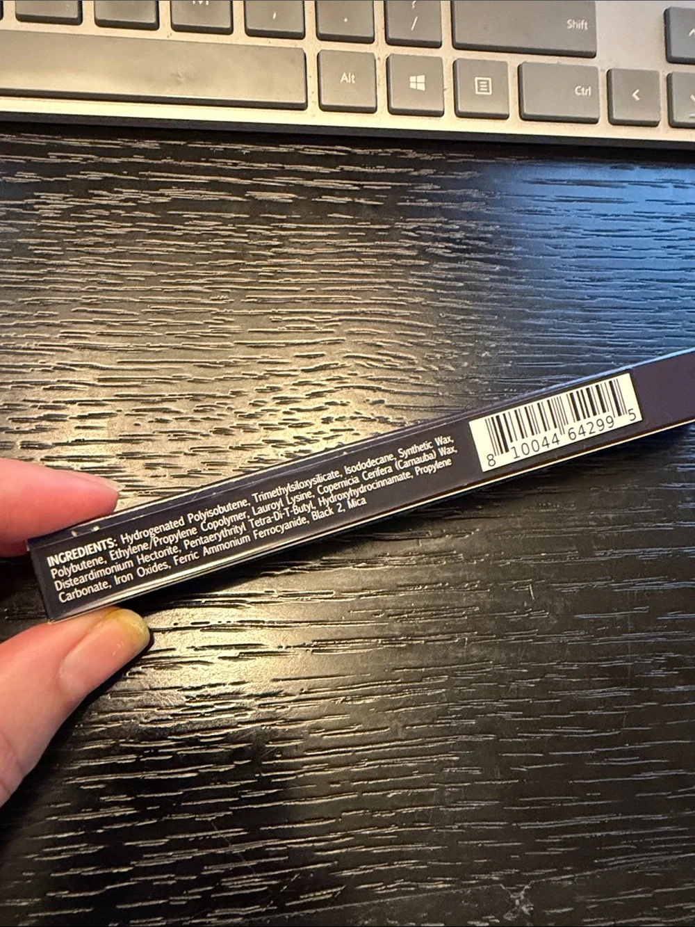 NIB Westmore Beauty Lasting Effects Soft Glide Eyeliner - ultra Black